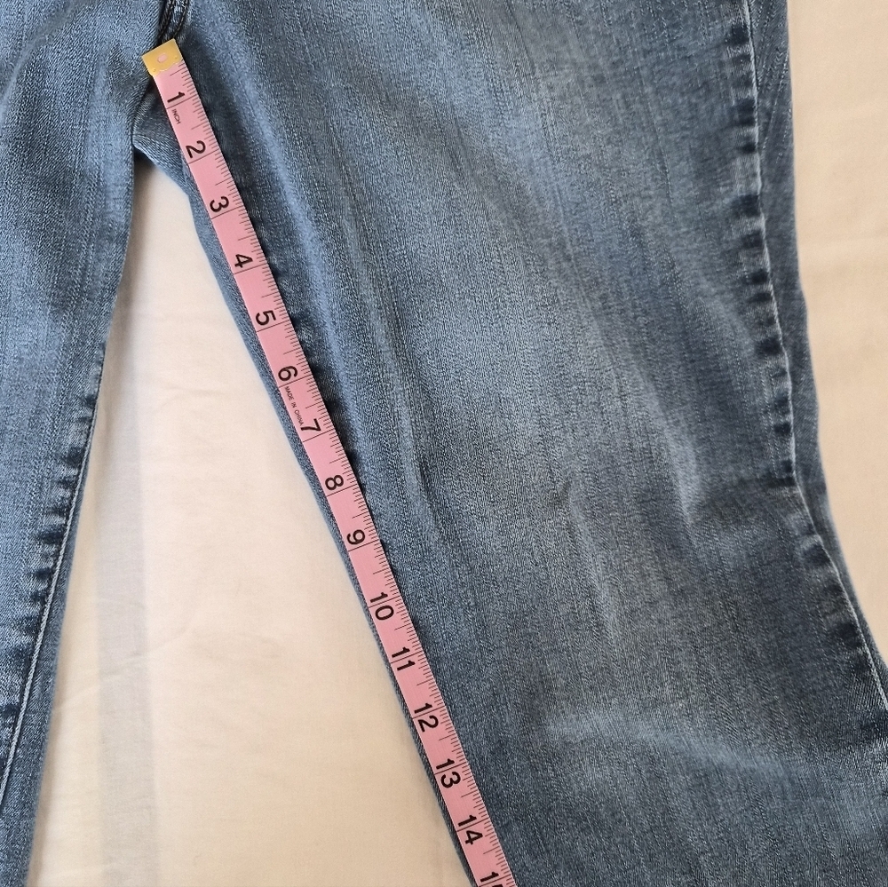Talbots Petites Straight Leg Jeans - Medium Wash Denim - Size 14P - Picture 6 of 10